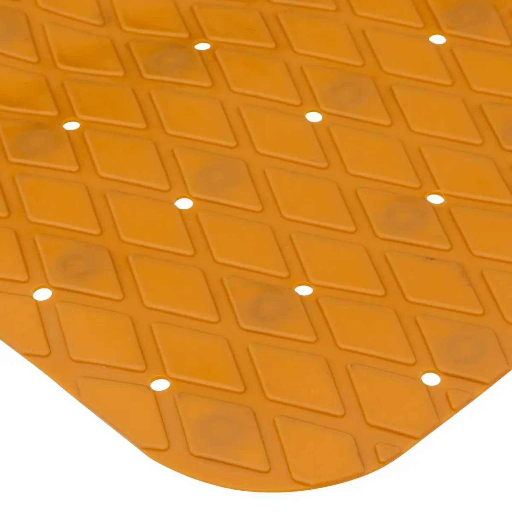 Voir la diapositive 2 : FIVE Fond de bain pvc  diamond  35x70cm marron tabac