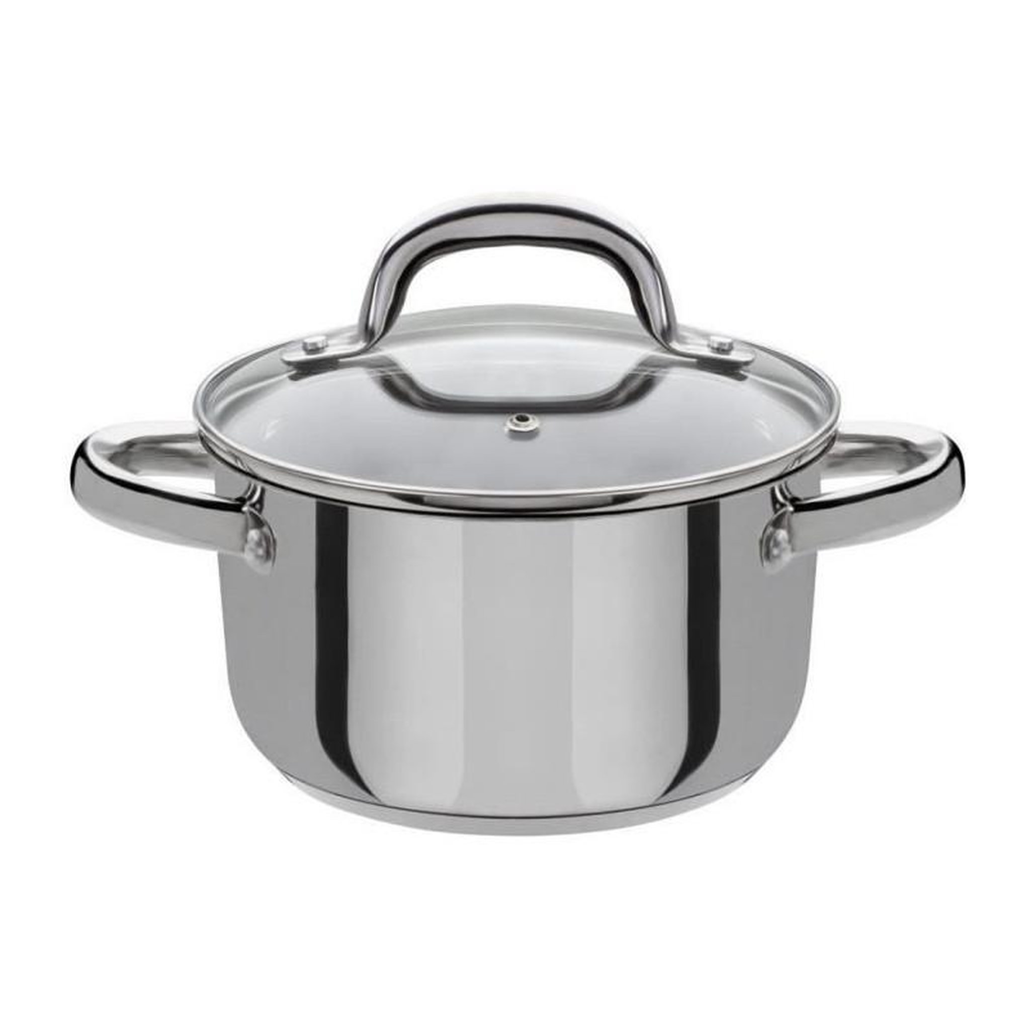 Voir la diapositive 2 : GSW Set 4 pcs batterie de cuisine - GSW - MONTREAL - Induction - Acier inoxydable