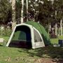 Voir la diapositive 3 : VIDAXL Tente de camping a dome 3 personnes vert liberation rapide