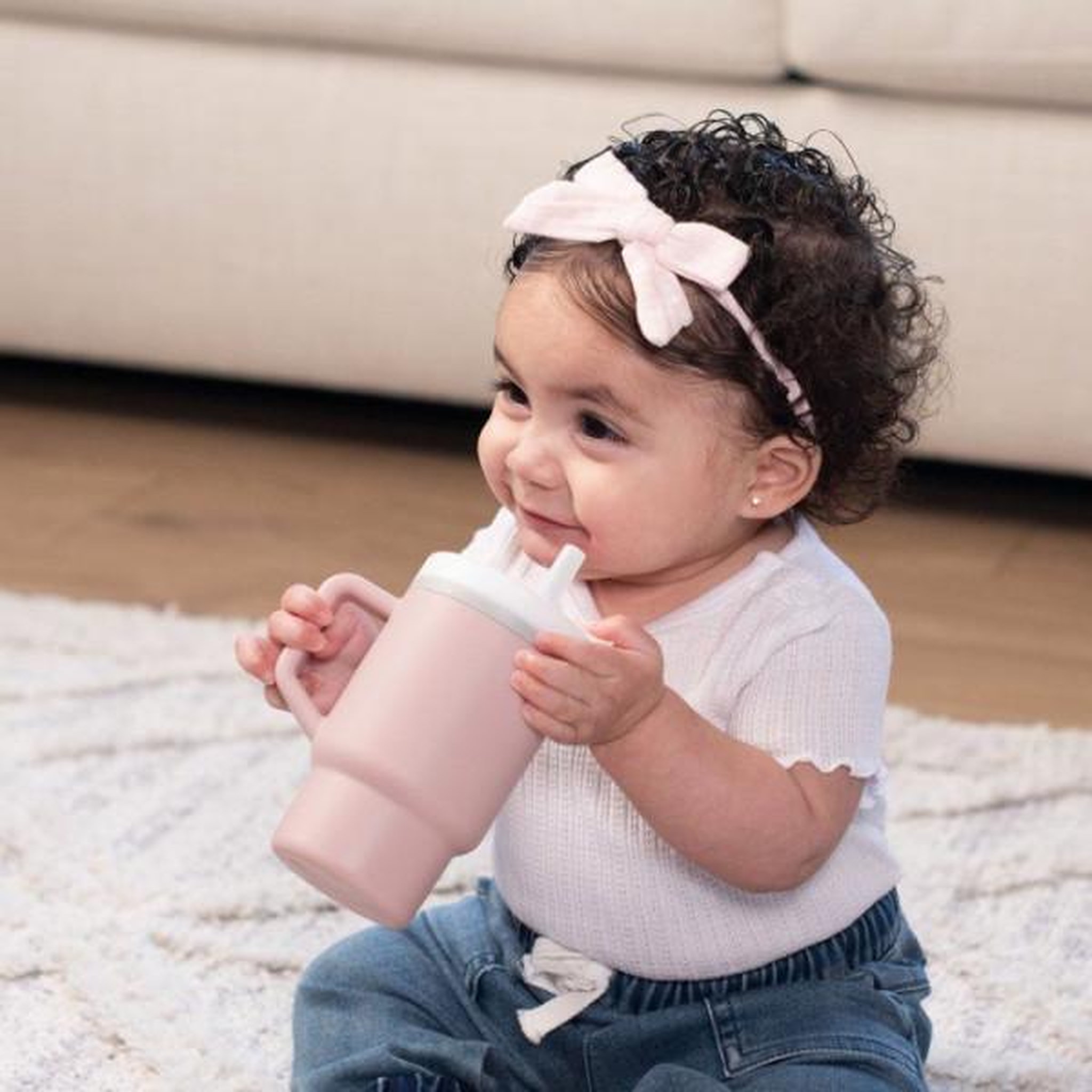 Voir la diapositive 2 : INFANTINO Ma premiere tasse silicone - infantino - 255 ml - pirouette