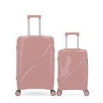 OBAGO OBAGO - LOT DE 2 - Valises weekend et cabine XS LYRA. Coloris disponibles : Gris, Rouge, Jaune, Rose, Orange, Noir