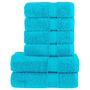 Voir la diapositive 1 : VIDAXL Ensemble de serviettes de qualité supérieure SOLUND 6 pcs