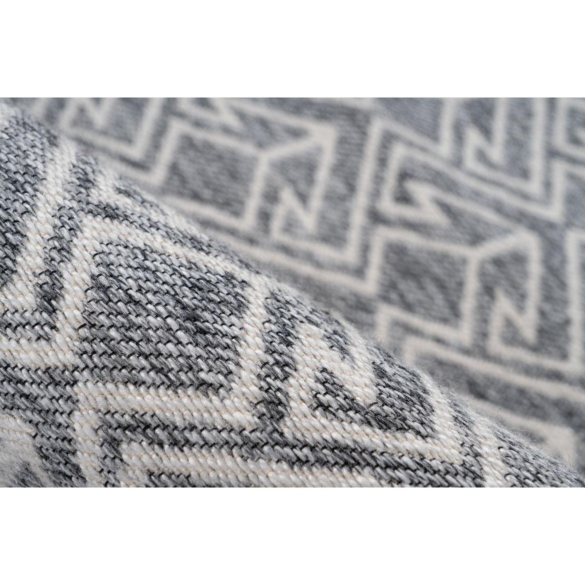 Voir la diapositive 3 : Paris Prix Tapis d'extérieur ethnique  yoga  gris & crème