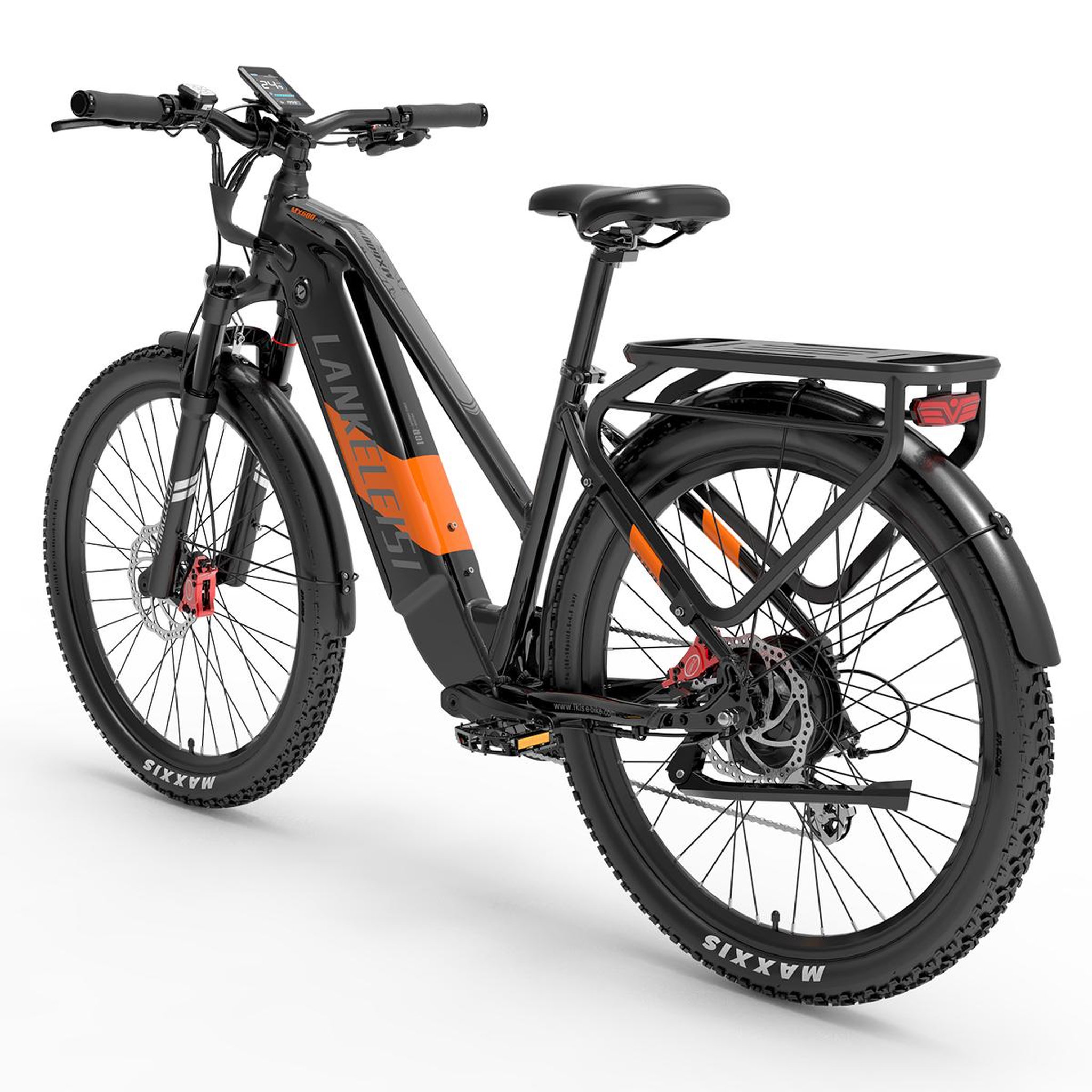 Voir la diapositive 3 : LANKELEISI Vélo électrique urbain Lankeleisi MX600PRO
