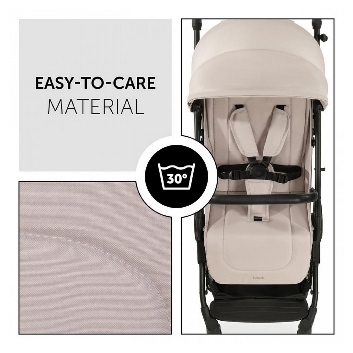 HAUCK Poussette Travel N Care Beige