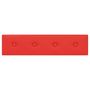 Voir la diapositive 5 : VIDAXL Panneaux muraux 12 pcs Rouge 60x15 cm Similicuir 1,08 m²