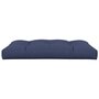 Voir la diapositive 4 : VIDAXL Coussin de palette bleu marine 120x80x12 cm tissu