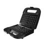Voir la diapositive 4 : Black et Decker Croque-gaufre-grill 750w gris - BXSA754E
