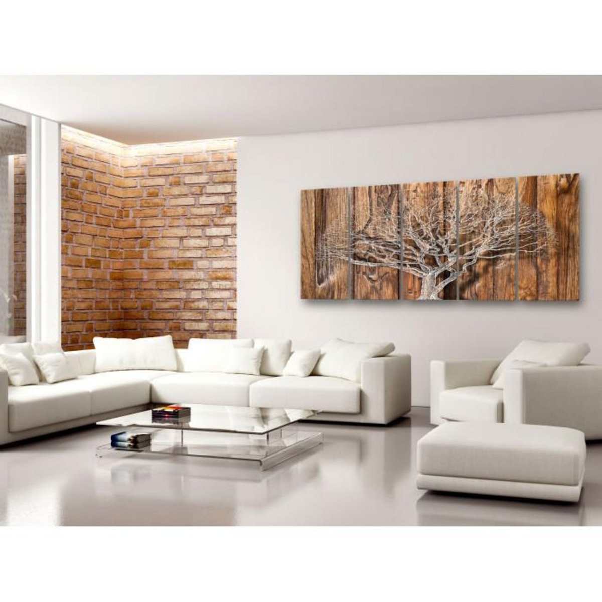 Paris Prix Tableau Imprimé 5 Panneaux  Tree Chronicle Narrow