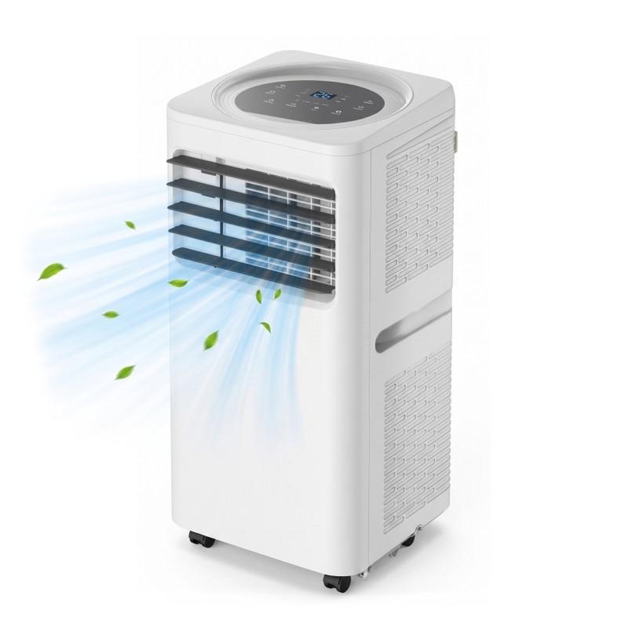 Climatiseur mobile 12000 btu/h - 3-en-1 - jusqu'à 24 m²