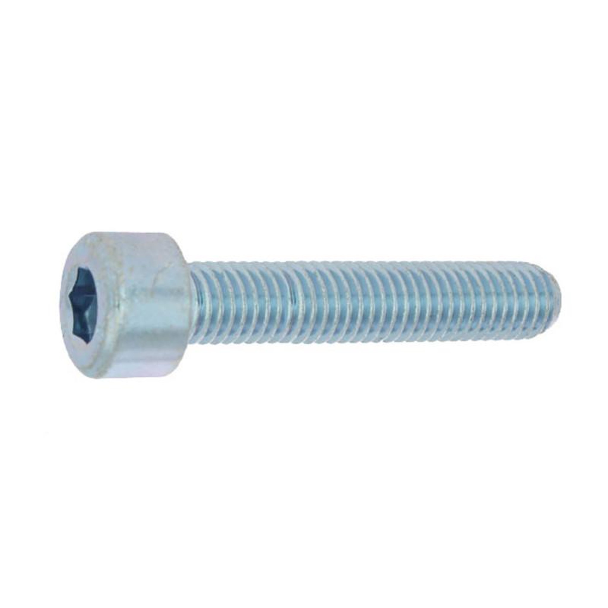 NOTRE SELECTION Vis à métaux tête cylindrique hexagonale creuse acier zinguée blanc classe 8.8 DIN 912 8X30 boîte de 200 CHC8X30ZING