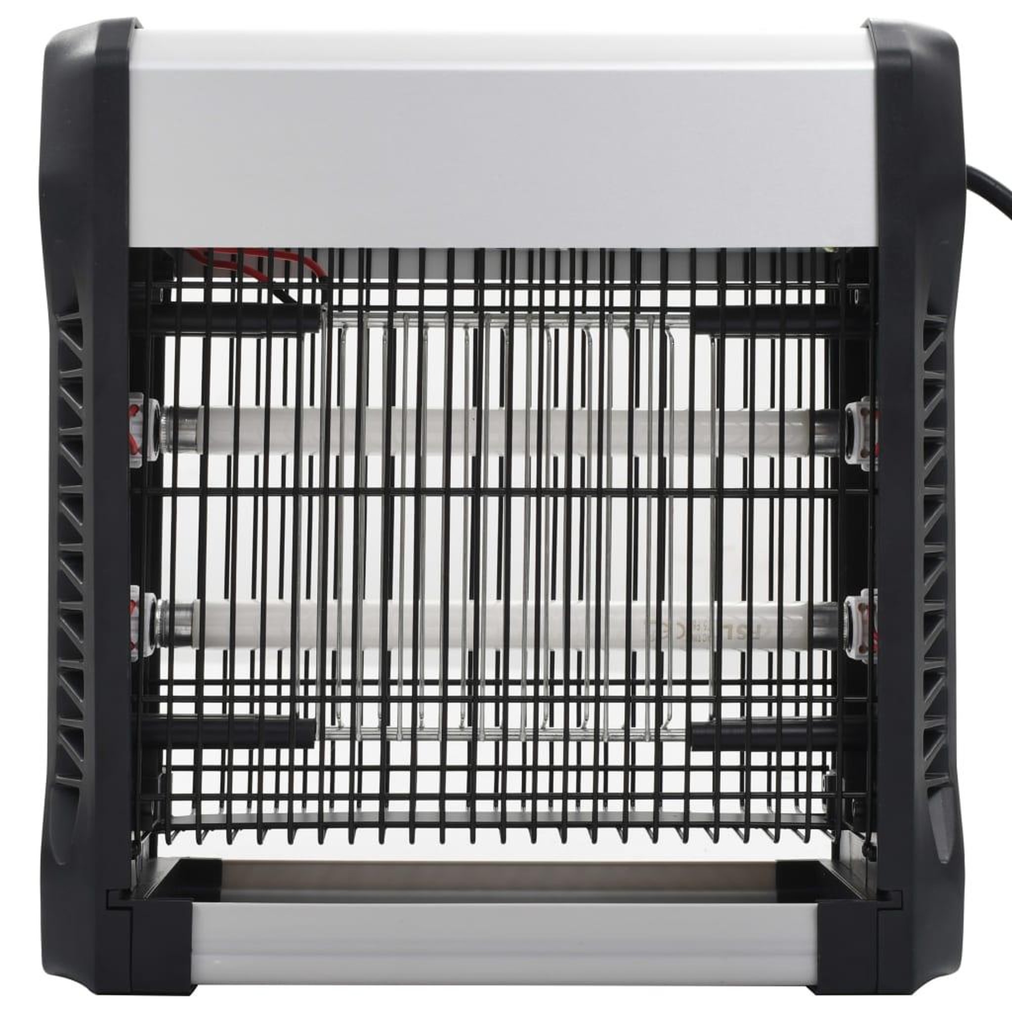 Voir la diapositive 5 : VIDAXL Lampe anti-insectes Noir Aluminium ABS 12 W