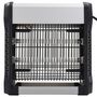 Voir la diapositive 5 : VIDAXL Lampe anti-insectes Noir Aluminium ABS 12 W
