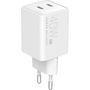 Voir la diapositive 2 : ESSENTIEL B Chargeur 40W PowerDelivery 2 USB-C - Blanc