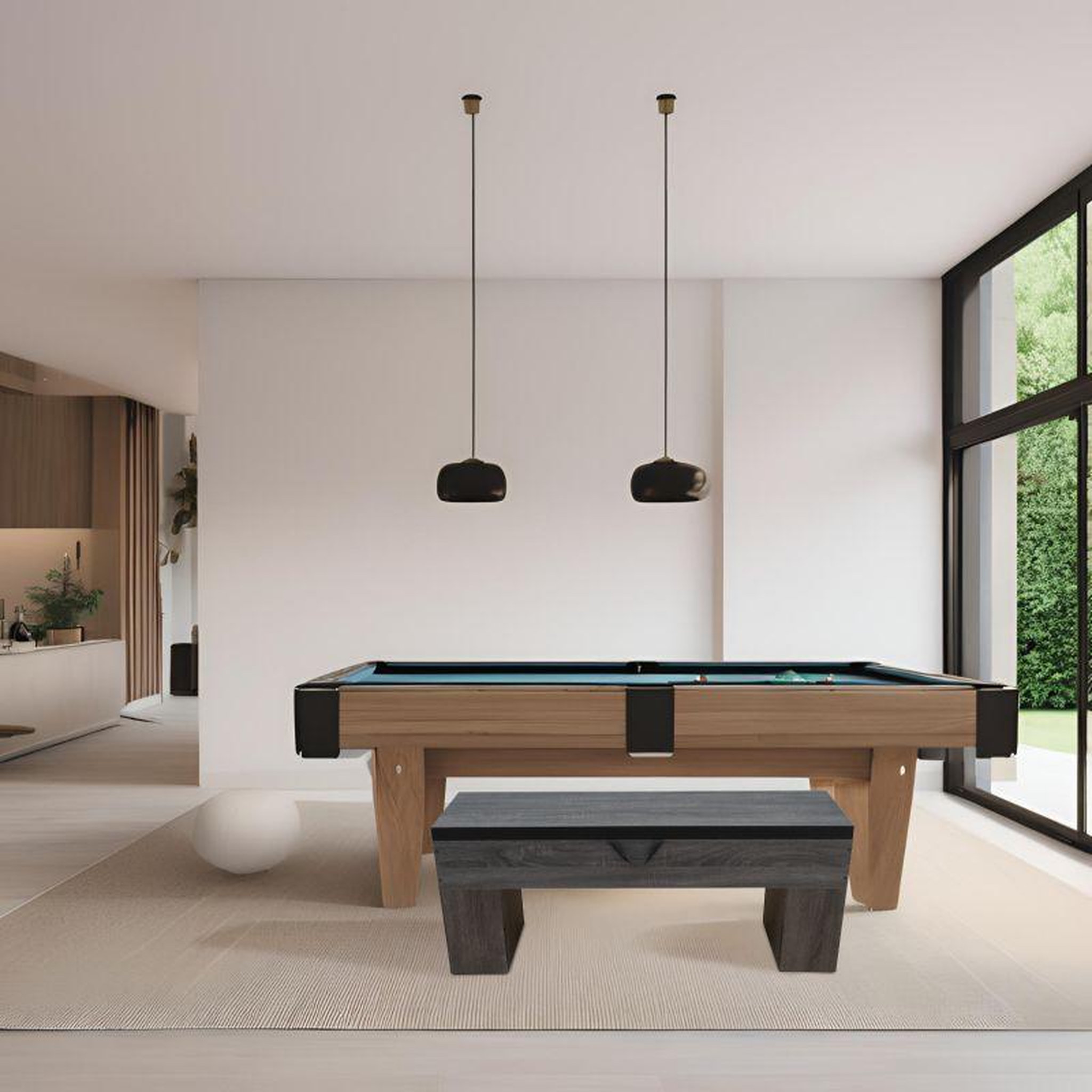 Voir la diapositive 5 : SOKKER Banc Bois avec rangement -113 x 32 x 45.5 cm-Classic