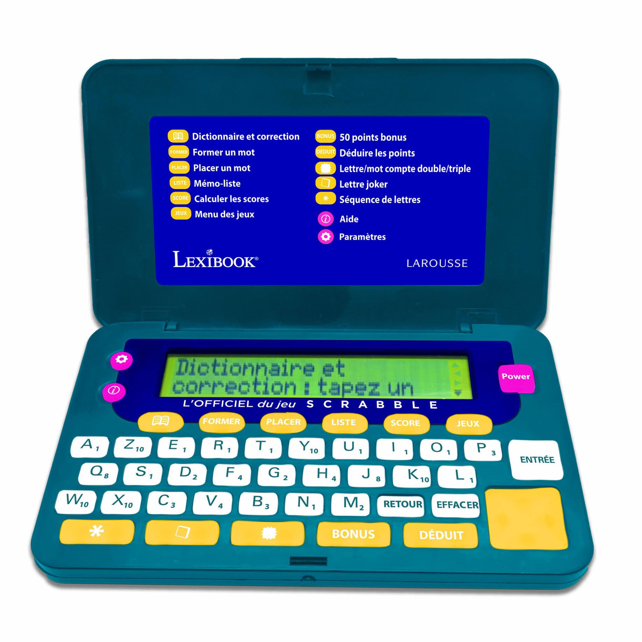 Lexibook Dictionnaire électronique officiel du scrabble – nouvelle edition