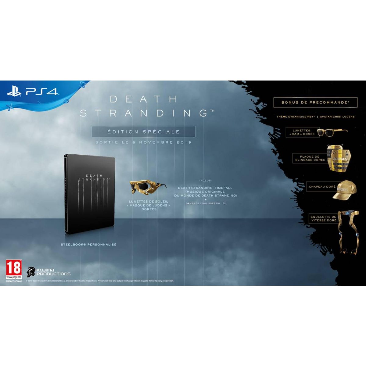 Death Stranding PS4 Edition Spéciale
