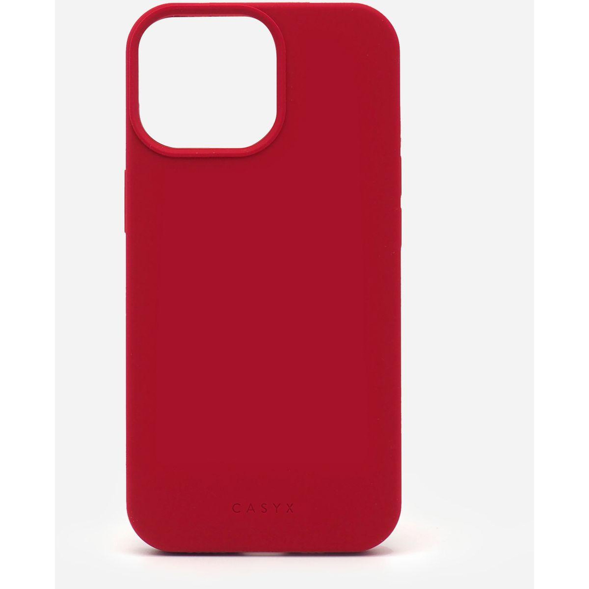 Voir la diapositive 1 : CASYX Coque iPhone 14 Pro Max silicone Rouge Ma