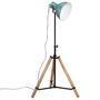 Voir la diapositive 2 : VIDAXL Lampadaire 25 W bleu delave 75x75x90-150 cm E27