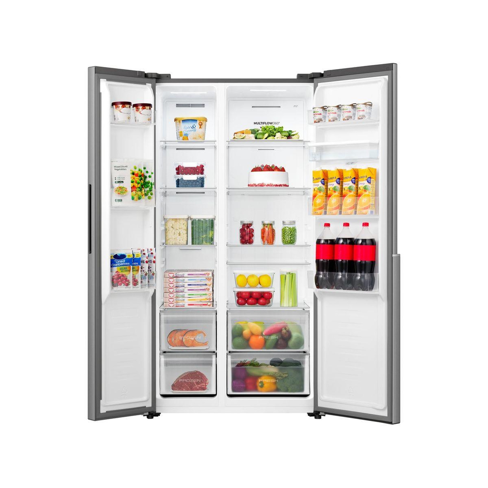 Voir la diapositive 4 : GORENJE Réfrigérateur américain nrs917d41xwd