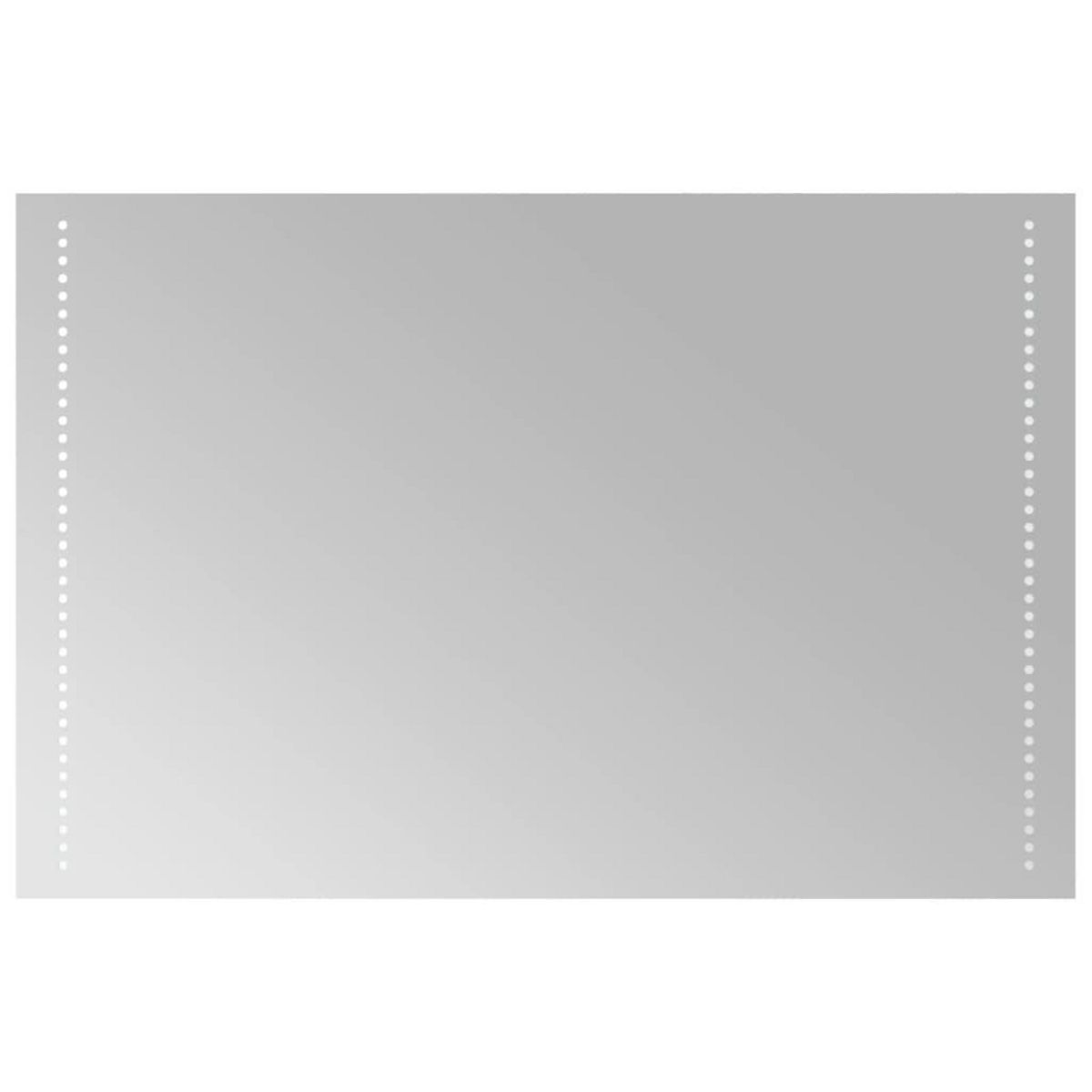 VIDAXL Miroir de salle de bain a LED 90x60 cm