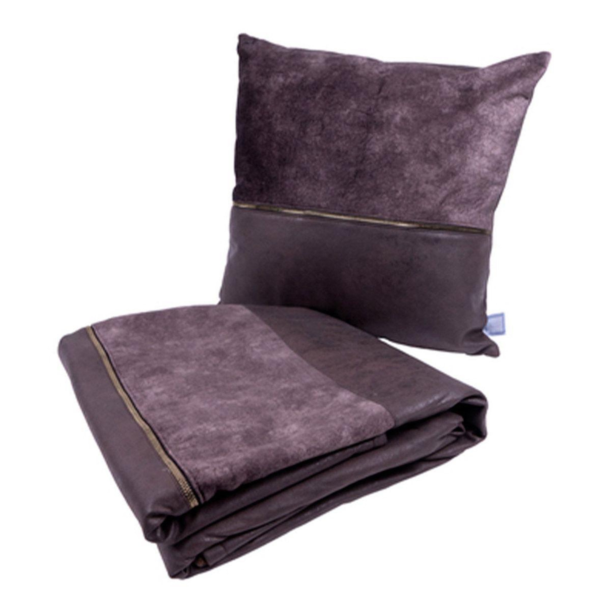 Paris Prix Coussin & couverture  picco  130x170cm gris