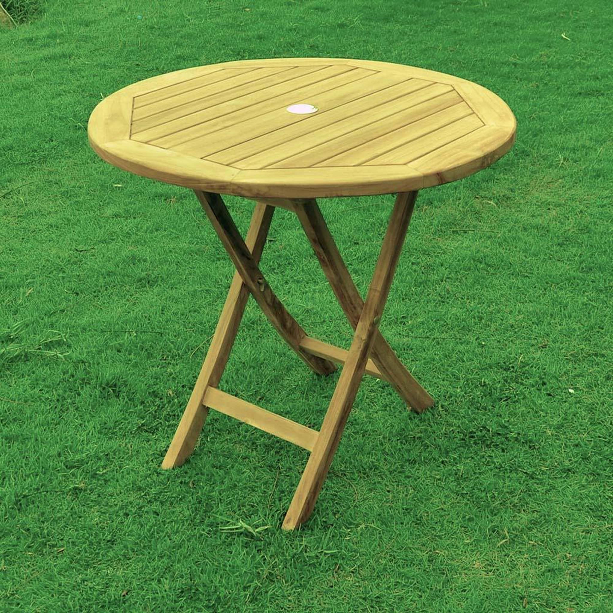Voir la diapositive 2 : CONCEPT USINE Table ronde pliable 80cm meja