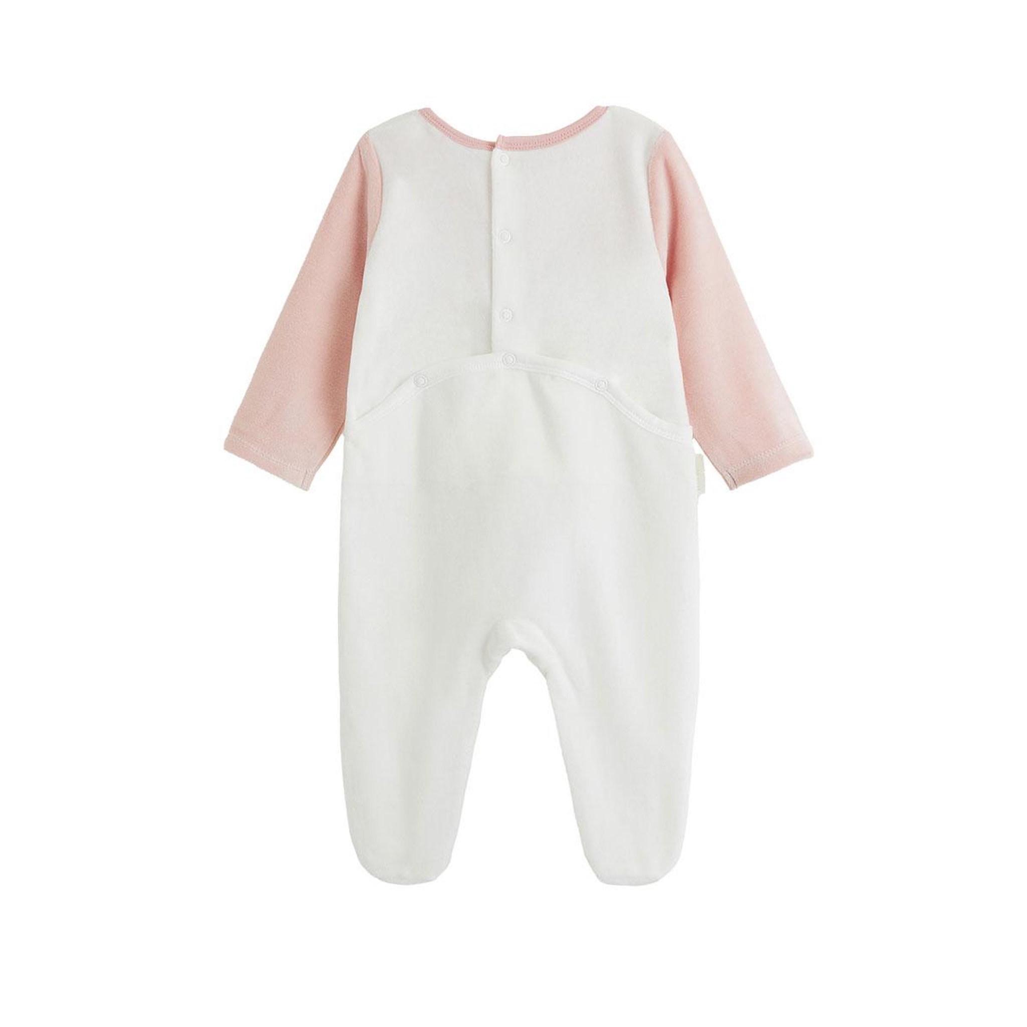 Voir la diapositive 2 : PETIT BEGUIN Pyjama bébé en velours Cléo