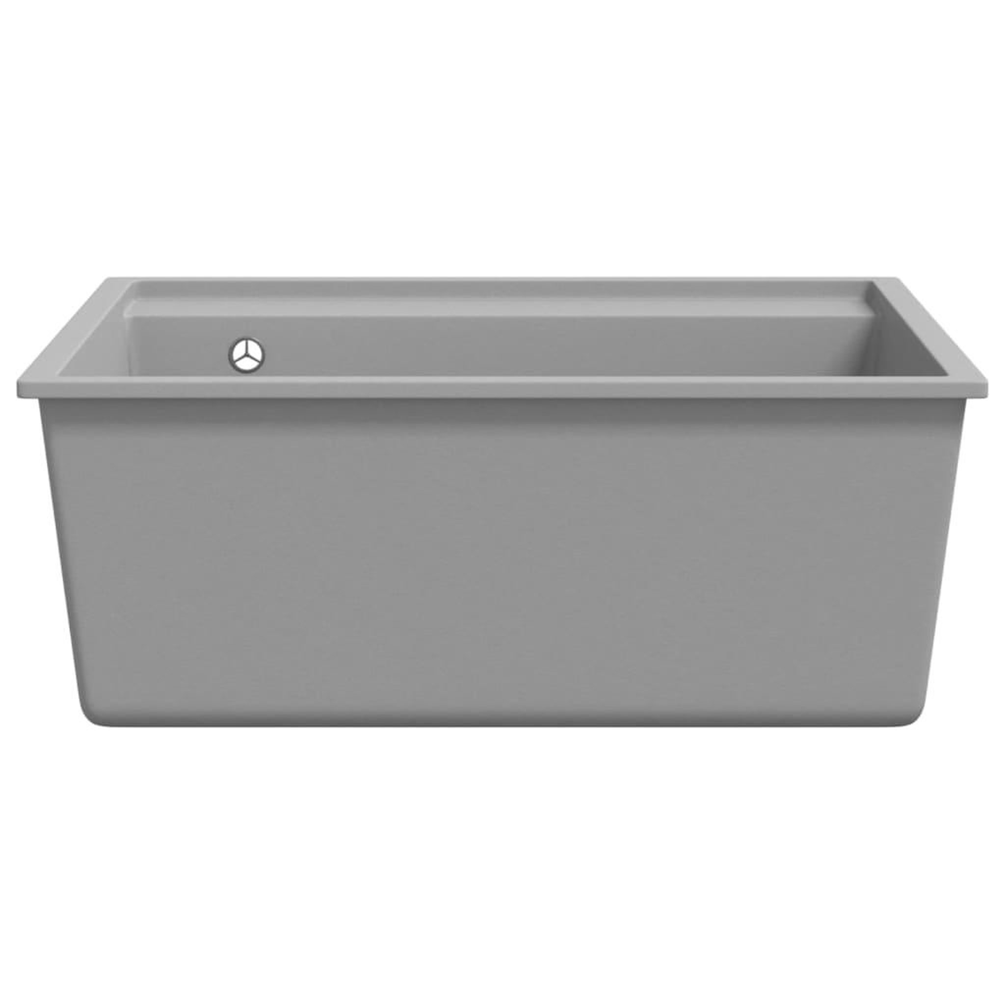 Voir la diapositive 4 : VIDAXL Evier de cuisine avec trou de trop-plein Gris Granit