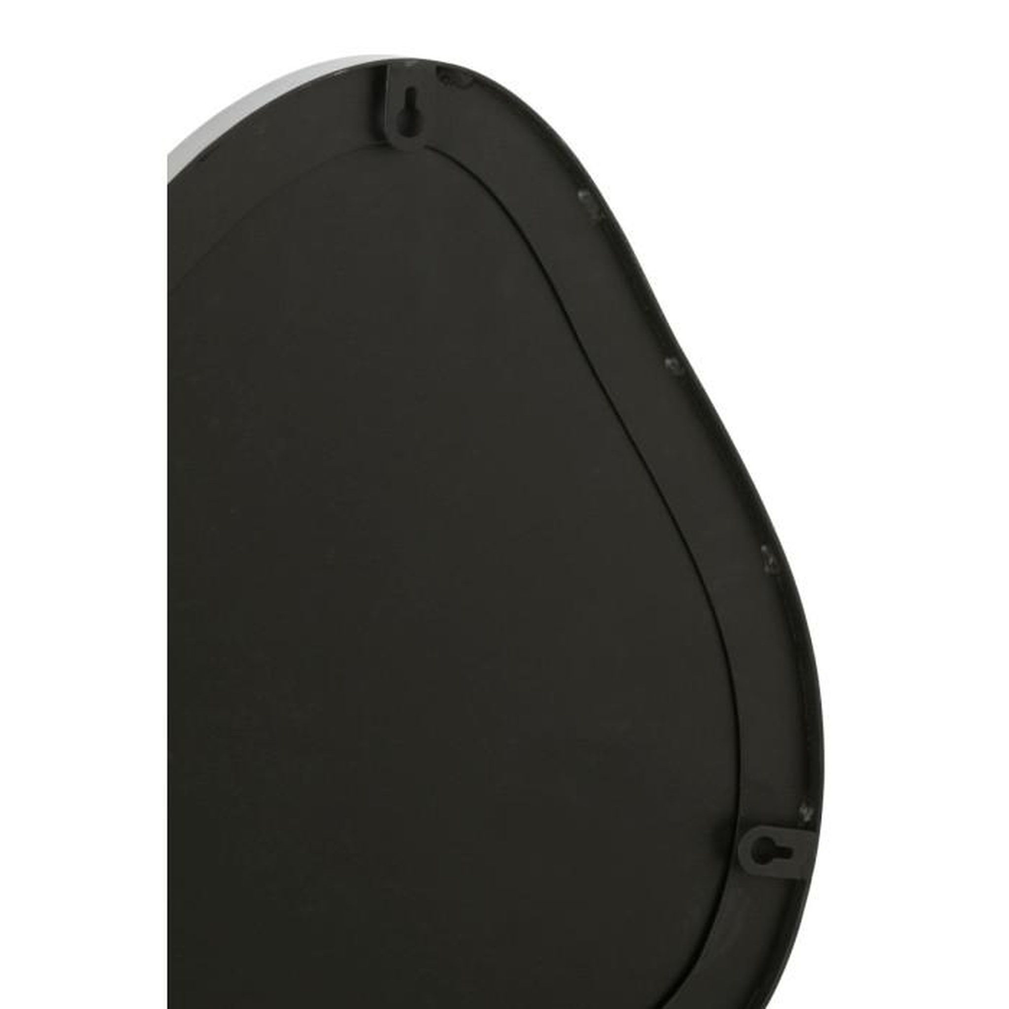 Voir la diapositive 3 : Paris Prix Miroir Mural en Métal  Extrema  41cm Noir