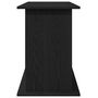 Voir la diapositive 6 : VIDAXL Support d aquarium chêne noir 121x41x58 cm bois d ingénierie