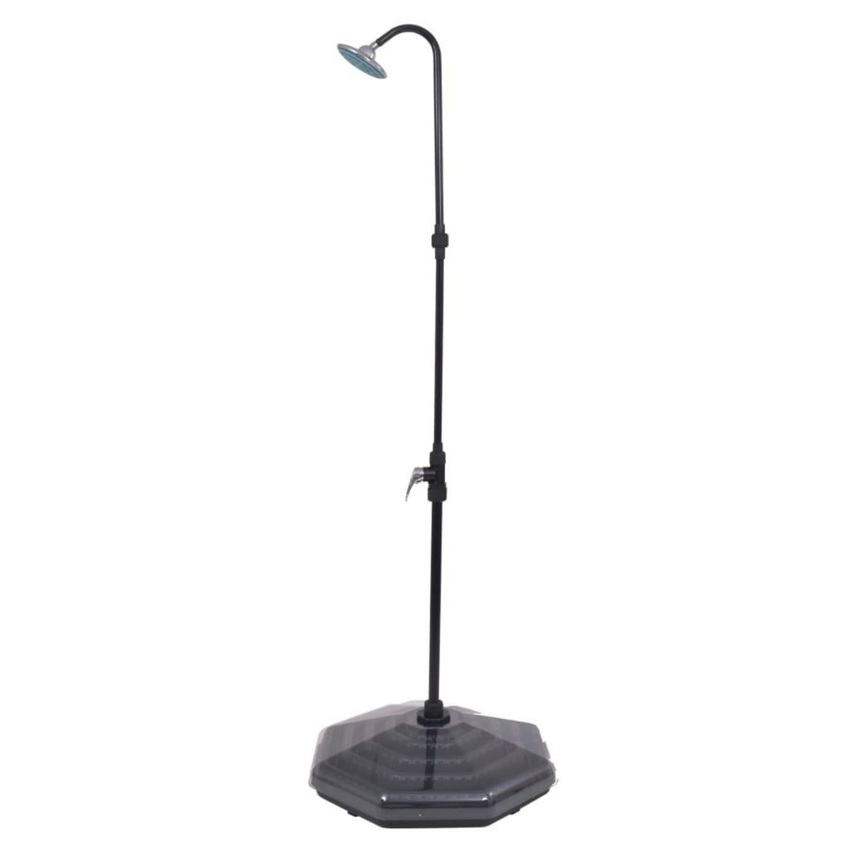 VIDAXL Douche solaire 20 L Aluminium HDPE