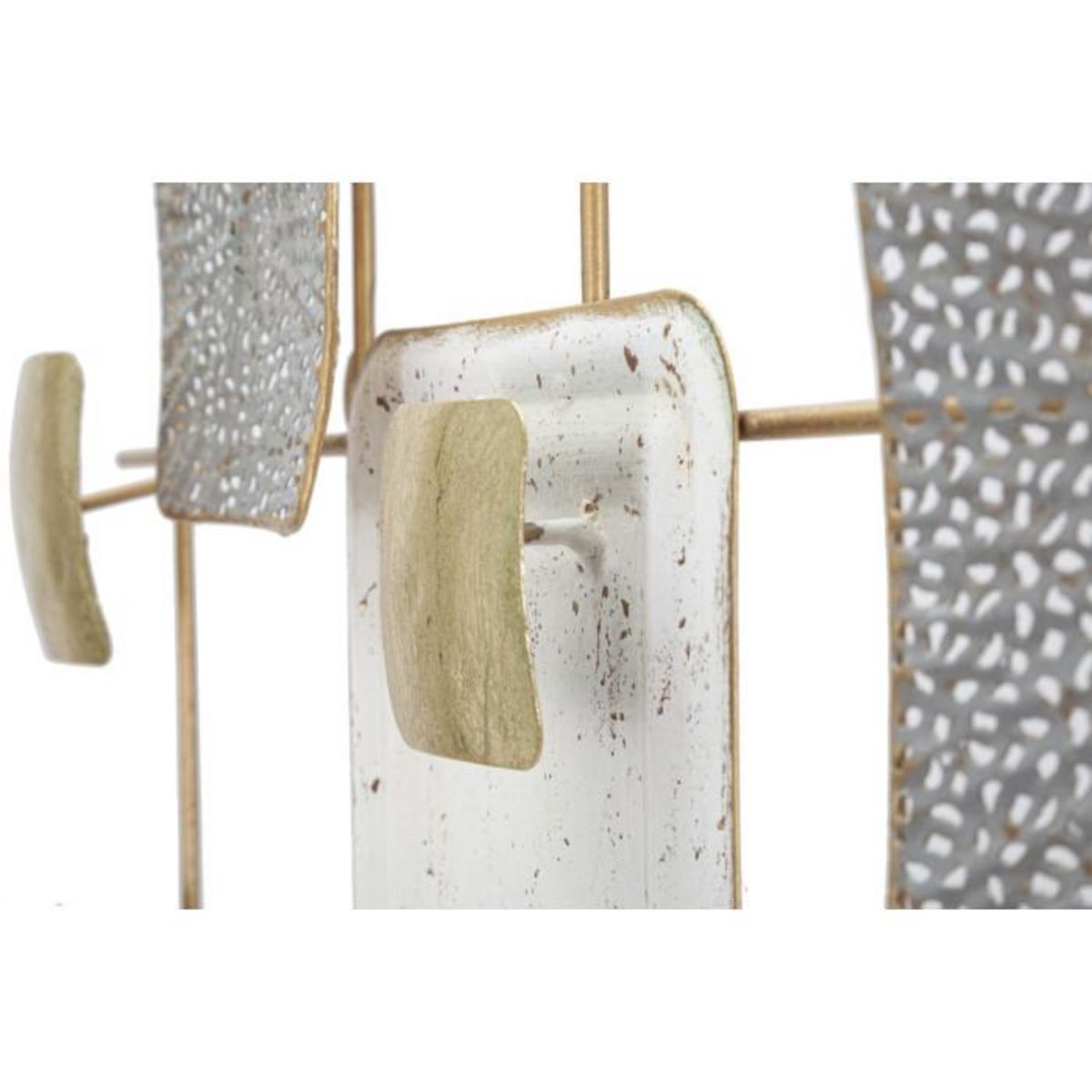 Paris Prix Décoration Murale en Métal  Cubes  80cm Multicolore