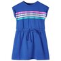 Voir la diapositive 1 : VIDAXL Robe pour enfants avec cordon de serrage bleu cobalt 128