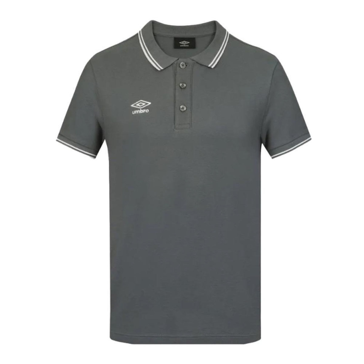 UMBRO Polo Gris Umbro Bas Net Polo Pq [6968c91d0e642]