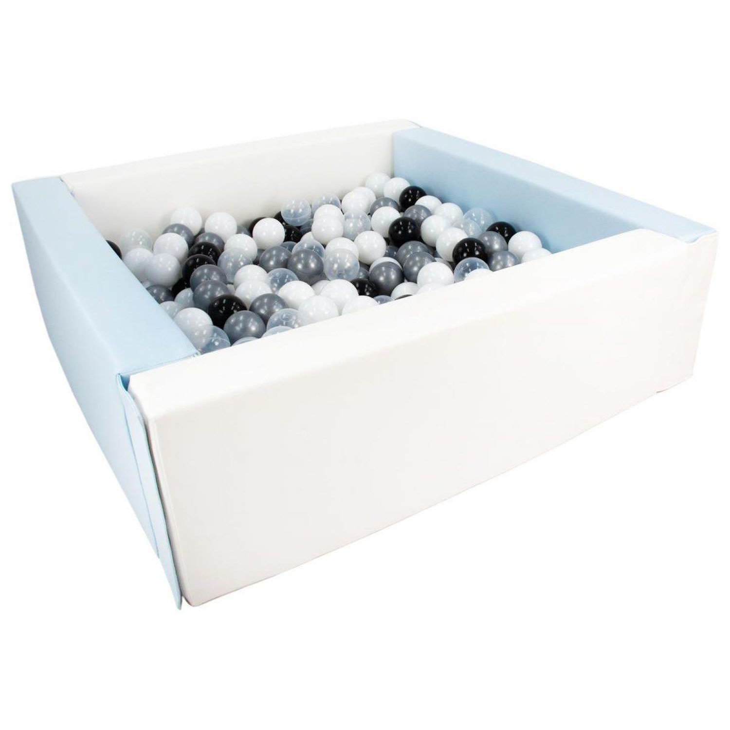 Piscine Carrée Velinda 200 Balles Pastel Plastique - vue 2