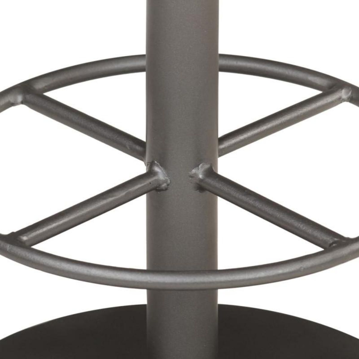 VIDAXL Tabouret de bar Marron Cuir véritable