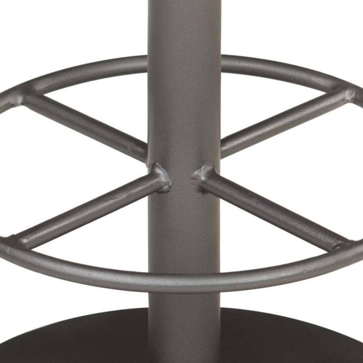 VIDAXL Tabouret de bar Marron Cuir véritable