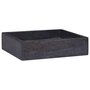 Voir la diapositive 2 : VIDAXL Lavabo Noir 40x40x10 cm Marbre