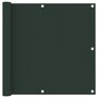 Voir la diapositive 1 : VIDAXL Ecran de balcon Vert fonce 90x300 cm Tissu Oxford