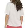 Voir la diapositive 2 : JACQUELINE DE YONG T-Shirt Blanc Femme JDY Camille Glitter