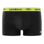 Voir la diapositive 6 : UMBRO Lot de 8 boxers homme en coton ceinture colorée