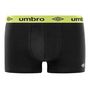 Voir la diapositive 6 : UMBRO Lot de 8 boxers homme en coton ceinture colorée
