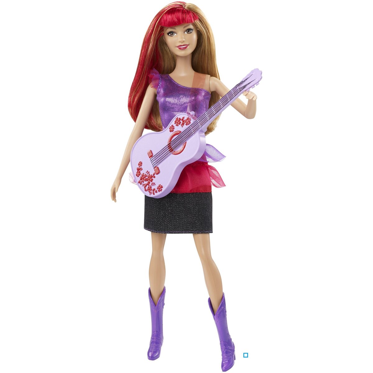 BARBIE Poupée Barbie - Amie Rock'n Royale Guitare