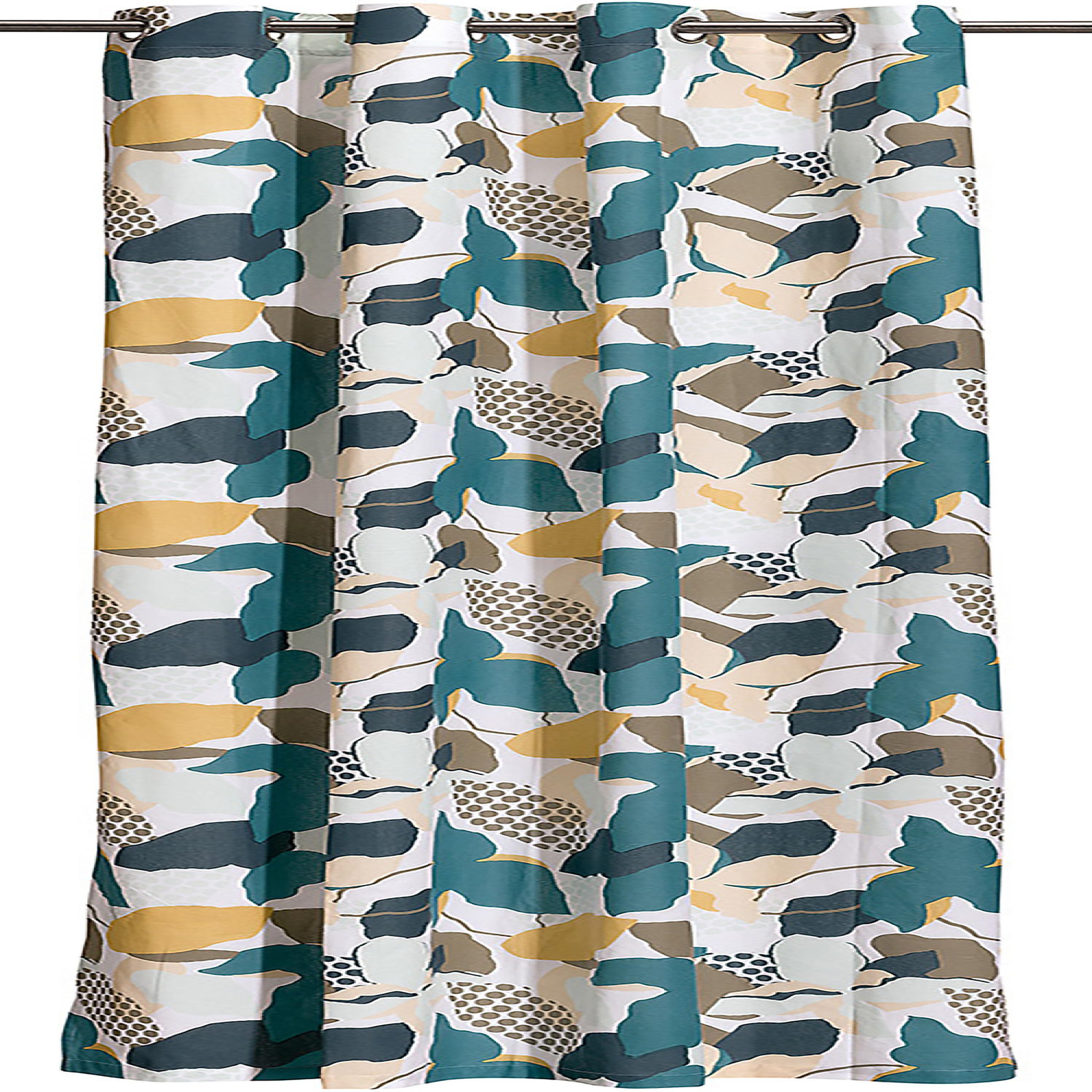 Voir la diapositive 1 : Les Ateliers du Linge Rideau polyester occultant