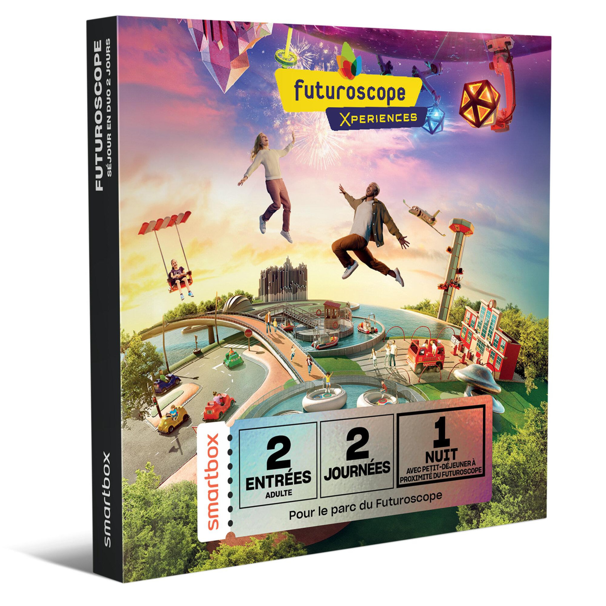 Smartbox Futuroscope - séjour de 2 jours pour 2 adultes - coffret cadeau séjour