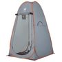 Voir la diapositive 4 : VIDAXL Tente d'intimite gris et orange escamotable impermeable