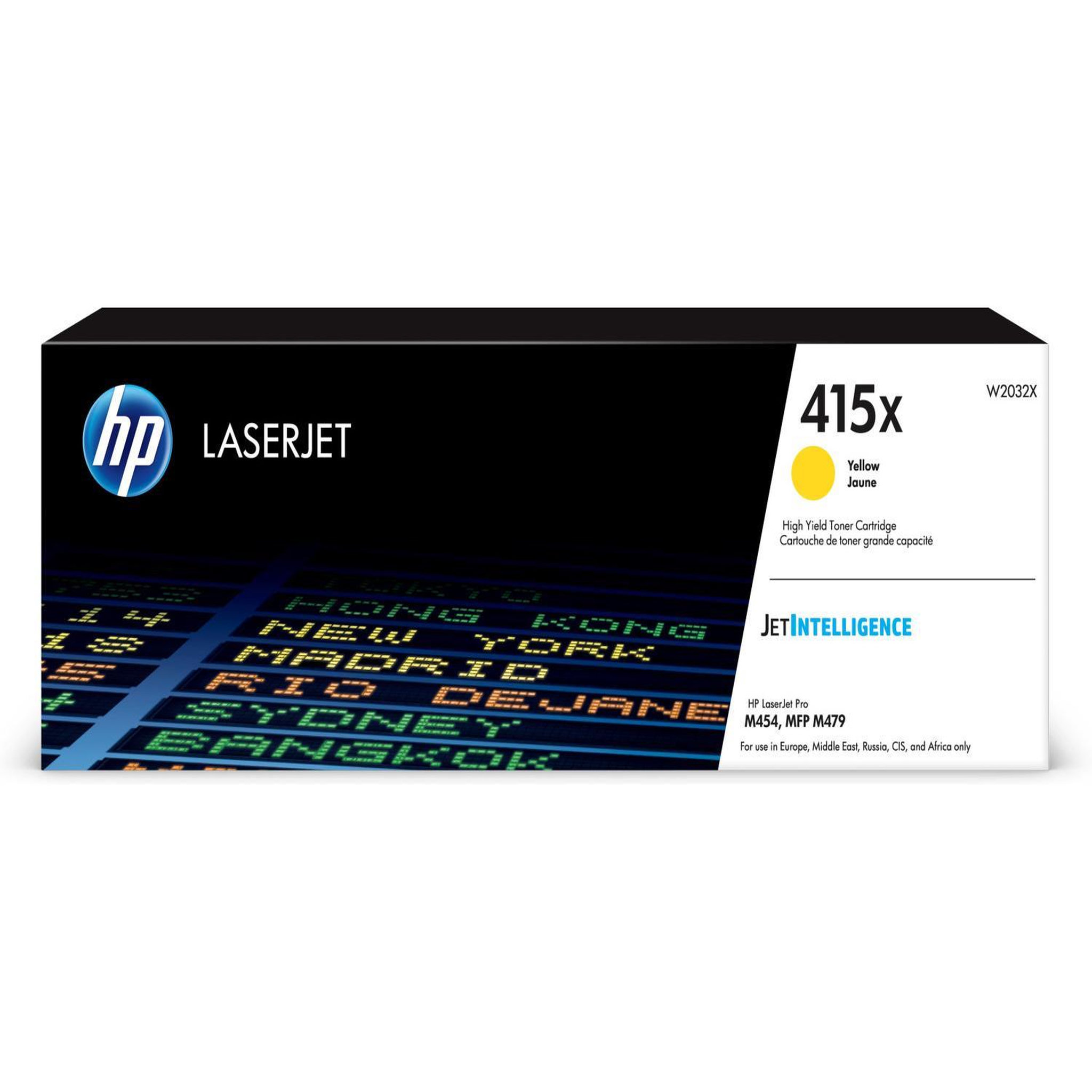 Voir la diapositive 3 : HP Hp 415x toner jaune laserjet authentique grande capacité