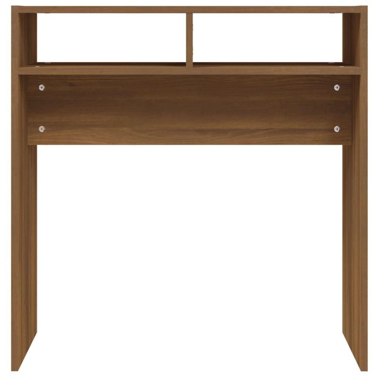 VIDAXL Table console Chene marron 78x30x80 cm Bois d'ingenierie