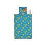 Voir la diapositive 2 : Pokemon Parure de lit réversible - POKEMON - Pikachu et Starter 1G II - Microfibre - 1 housse de couette 140 x 200 cm + 1 taie 63 x 63